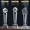 Nuevo Trofeo de Cristal Impresión 3D Material Nuevo Creativo Medalla Hecha a Medida Impresión a Color Reunión Anual Corporativa Premio de Reconocimiento Destacado