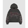 Sudadera holgada con estampado de letras de marca de moda 2025 Y2K Hip-Hop Street Wear para hombre y mujer