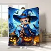 Manta de Franela para Anime Transfronteriza Digital Halloween Cuatro Estaciones Más Vendida Muñeco Betty Dibujo Animado Manta Decorativa con 25 Diseños