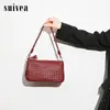 Bolsa de mão tecida à mão simples e fashion de grande capacidade transfronteiriça, bolsa de ombro/axila fashion requintada e leve