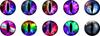Olhos de Animal Simulados Acessórios DIY Brinquedo de Boneca Globos Oculares Pupilas Verticais Remendos de Vidro de Cristal Olhos de Cobra 3D