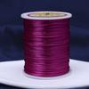 No. 7 Hilo de Jade Cordón Trenzado DIY Pulsera Hecha a Mano Collar Cordón Joyería Cuerda Roja Nudo Chino 40m Cuerda de Alambre