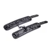 Esposas para Adultos Sm Bondage Patrón 3D Negro y Rojo Patrón de Diamantes Collar para el Cuello y Tobilleras Restricción Productos Sexuales de Alta Venta Entrenamiento Dropshipping