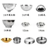 Tigela de Aço Inoxidável para Pet, Tigela Universal de Comida para Gatos e Cachorros, Tigela Grande de Ração para Gatos, Suprimentos para Cachorros, Tigela de Pet Transfronteiriça