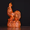 Ébano animal 12 Zodíaco madeira esculpindo ornamentos 12 zodíaco conjunto completo rato Boi Tigre Coelho Dragão Cobra Cavalo ovelha esperando galinha cão Porco