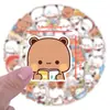 50 Piezas de Bubu y Uno o Dos Stickers de Grafiti para Decorar Patinete Equipaje Cuaderno Pegatinas DIY Fabricante Venta al por Mayor