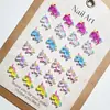 Colección de Dibujos Animados de Accesorios para Uñas, Decoraciones de Uñas de Unicornio de Moda, Materiales para Uñas DIY, Uñas Portátiles para Niños