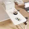 Placa de Extensão para Mesa, Dobrável, Suporte de Armazenamento sem Furos, Bandeja para Teclado de Mesa de Computador, Expansão de Espaço, Suporte para Braço