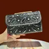 Bolso de mano europeo y americano con incrustaciones de diamantes para mujer, estilo nuevo, elegante y lujoso, bolso de noche, clutch, bolso de hombro y bolso cruzado