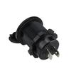 Con Interruptor Táctil Adecuado para Coche y Motocicleta Modificación Cargador USB para Coche 5V4.2A Cargador de Coche con Luz Indicadora