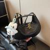 Bolso de Nicho para Mujer 2025 Nueva Moda Casual Simple Bolso de Hombro Único Cruzado de Nicho para el Trabajo y los Viajes Bolso Dumpling