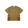 Camiseta Infantil de Manga Curta Yuanbaoshe 2026 Novo Modelo de Verão Solona Estilo Bolso para Meninos Manga Meia-Manga Gola Redonda para Crianças Maiores