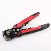 Pinzas para Cable de Red, Pinzas Automáticas Multifuncionales para Pelar Cables, Pinzas de Engarzado, Pinzas Pelacables, Azul, Rojo, Amarillo
