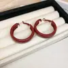 Brincos Acrílicos em Formato C, Europeus e Americanos, Transfronteiriços, Agulha de Prata, Modernos, Simples e Versáteis, Brincos Elegantes, Brincos de Design de Nicho