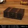 Caja de Almacenamiento de Madera Retro con Cerradura Caja de Contraseña Caja para Cartas Tarjetas Tesoros Caja Pequeña de Madera Almacenamiento Caja de Madera Caja de Sellado