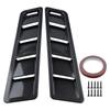 Piezas de modificación de automóviles de venta caliente transfronteriza panel de entrada de aire de capó ventilación de disipación de calor ABS suministros de modificación de automóviles