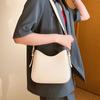 Bolsa retrô para mulheres 2023 nova chegada comutante moda all-match cor sólida bolsa mensageiro alto sentido nicho ins bolsa de ombro