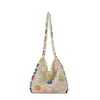 Bolso de Girasol Tejido de Moda para Mujer 2026 Nuevo Bolso de Hombro de Gran Capacidad Estilo Fresco Bolso Cruzado para Vacaciones en la Playa