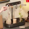 Adorno de entrada para guardar llaves, estante para colocar en el zapatero de la entrada, perchero colgante para sala de estar, caja de bandeja de lujo para escritorio