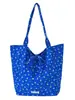 Bolsa de Lona Dupla Face Transfronteiriça Estilo Primavera Bolsa de Lona de Algodão Puro Bolsa Tote Bolsa de Mão com Alça de Ombro Bolsa de Mão de Nicho