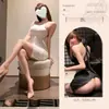 Lencería sexy para coquetear, lencería erótica para mujer con un toque de alta gama, traje de secretaria sexy y seductor, pijama de uniforme JK
