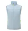 Chaleco de trabajo unisex cortavientos para exteriores de corte ajustado, chaleco deportivo cálido de doble cara de forro polar para correr en invierno, personalizable
