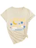Leí Más Allá de Mi Sitio Independiente de Amazon Ebay Camiseta Casual de Moda Divertida para Mujer con Cuello en V y Manga Corta en Stock