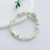 Pulsera de Cerámica Jingdezhen Nueva Pulsera de Cerámica Estilo Chino Joyería Hecha a Mano Cuerda Estilo Tíbet Puesto de Pulseras Jingdezhen