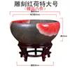 Tanque de Agua para Flores para Cultivar Nenúfares, Tanque de Peces Hidropónico para Acuicultura, Macetas de Cerámica, Barril Profundo de Loto Antiguo de Gran Diámetro Tanque Feng Shui