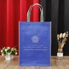 Bolsa de TNT Dobrável para Costura, Bolsa de Compras Personalizada com Publicidade para Presente, Bolsa de TNT Tipo Sacola, Cor Personalizada com Logo Impresso