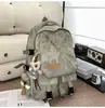 Mochila Masculina, Estilo Japonês Moderno, Estilo Ensino Médio, Mochila Casual Leve de Grande Capacidade para Treinamento Esportivo