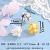 Acessórios de Prata 999 Contas Espaçadoras Moeda Leão 3D Pulseira Trançada DIY Feita à Mão Colar Contas da Fortuna Componentes de Joias