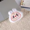 Acessórios de pelúcia de desenho animado para produtos Pop Mart, broches fofos do Labubu, acessórios para cabeça de boneca, acessórios para sapatos e meias