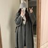 Nuevo Suéter Abrigo de Punto Largo Estilo Coreano 2025, Suave, Elegante y Estilo Occidental, Suéter Grueso de Alta Calidad para Mujer