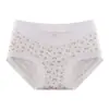 Categoria um Algodão de Bebê Respirável Antibacteriano Cueca Maternidade Estendida para Pós-parto Inicial, Médio e Tardio Especial Triângulo Suporte Abdominal Cintura Baixa