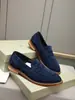 Etiqueta Original, Caja Original, Estilo Nuevo, Zapatos Derby Formales de Negocios Pulidos a Mano, Zapatos de Piel para Hombre, Zapatos de Piel Casuales de Tacón Bajo, Modelo Nuevo
