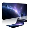 Alfombrilla de ratón Cielo estrellado Universo Grande para Gaming Antideslizante Gruesa Borde Sellado Alfombrilla de escritorio para teclado de computadora