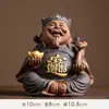 Estatua de Buda de la Fortuna Dios de la Riqueza Anillo de lámpara Wencai decoración oficina hogar adoración decoración del hogar regalo de inauguración
