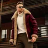 Atacado 2023 Jaqueta Masculina de Pelo Quente de Inverno Tudo-em-Um Acolchoada Jaqueta de Pelúcia Falso Marca Tendência Estação Independente