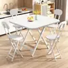 Mesa Plegable Mesa de Comedor Mesa de Comedor para el Hogar Mesa de Comedor y Sillas para Apartamento Pequeño Mesa para Puesto Exterior Mesa Sencilla para Habitación de Alquiler