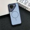 Aplicable a Funda de Teléfono Magnética con Bloqueo de Color Huawei Pura90Promax Mate80 Disipación de Calor Protección contra Caídas Nova16 Funda Protectora