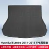 Adequado para Hyundai Elantra 2011-2013 Tapetes de Piso TPE Material 3D para Todas as Condições Climáticas Tapete do Porta-malas