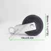 Rueda de Rodamiento Polea Colgante Silenciosa Polea con Forma de Pájaro Grande de Aleación de Aluminio para Bricolaje de Tres Cabezales y Uso Posterior Accesorios para Equipo de Fitness