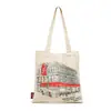 Bolsa de Hombro de Lona Tridimensional Material de Buceo Bolsa de Regalo Bolsa de Algodón Bolsa de Lona de Alta Gama de un Solo Hombro