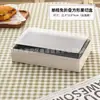Caja de Empaque Plegable para Fruta Cortada Compartimento Único Cuatro Compartimentos Cinco Compartimentos Seis Compartimentos Sushi Fruta Fresca Cortada Anti-Vaho Caja de Empaque Desechable