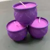 Lámpara de Ghee Auspiciosa Morada de Nueve Púrpuras Vela Atrayendo Riqueza Producto Nuevo Lámpara de Loto Boca Plana Vela Li Huo de Nueve Púrpuras
