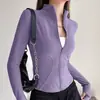 Secado rápido perchero para ropa cuello ajustado corte slim mostrar figura delgada ropa de fitness mostrar figura delgada chaqueta deportiva para yoga running chaqueta deportiva para entrenamiento de Pilates ropa de yoga