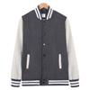 Liquidación en stock con forro polar Ropa casual de béisbol para hombre Suéter Cárdigan deportivo para hombre Chaqueta