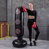 Punto engrosado fitness adulto vertical inflable volquete columna de boxeo niños inflable bolsa de arena de ira bolsa de arena al por mayor