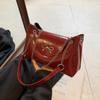 Bolsa Feminina Grande Capacidade 2024 Nova Linda Casual Distinta Bolsa de Ombro Bolsa de Trabalho Texturizada Bolsa de Axila